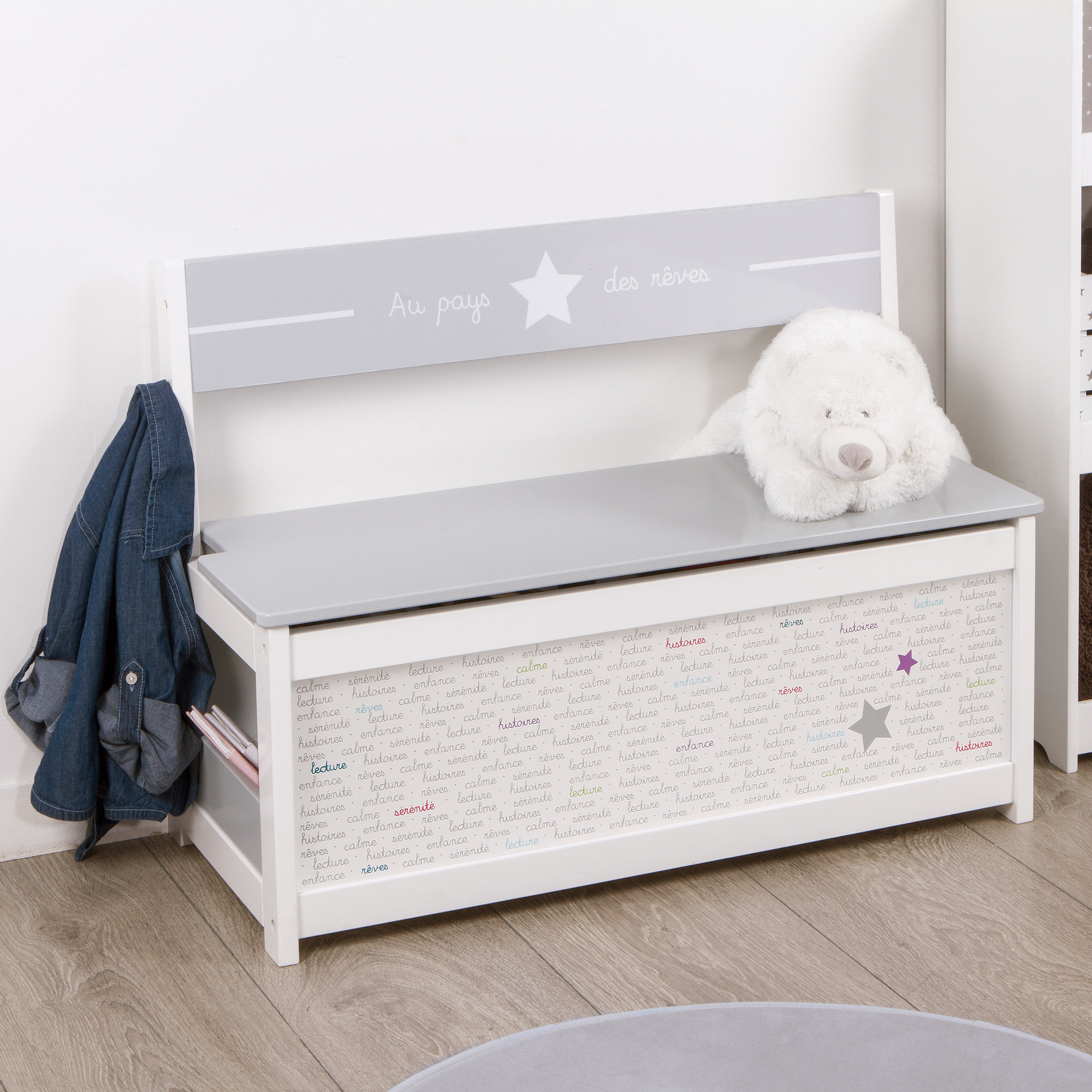 toy chest with cushion seat